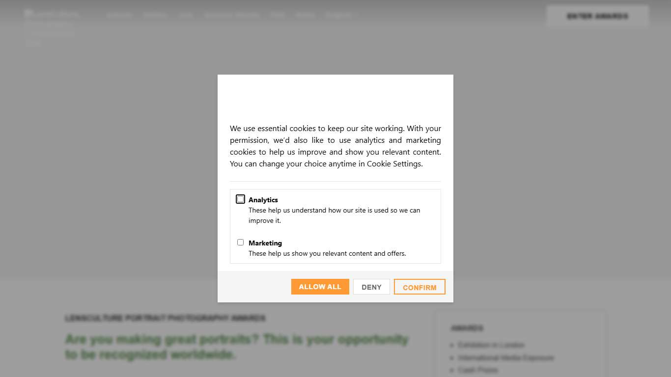 Portrait Awards 2026 - LensCulture
